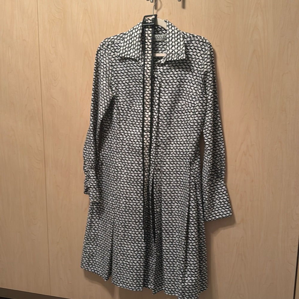 Vintage Lanvin 70’s belted dress size 8